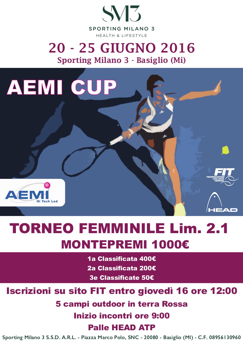 aemi-cup 20 25 giugno 2016