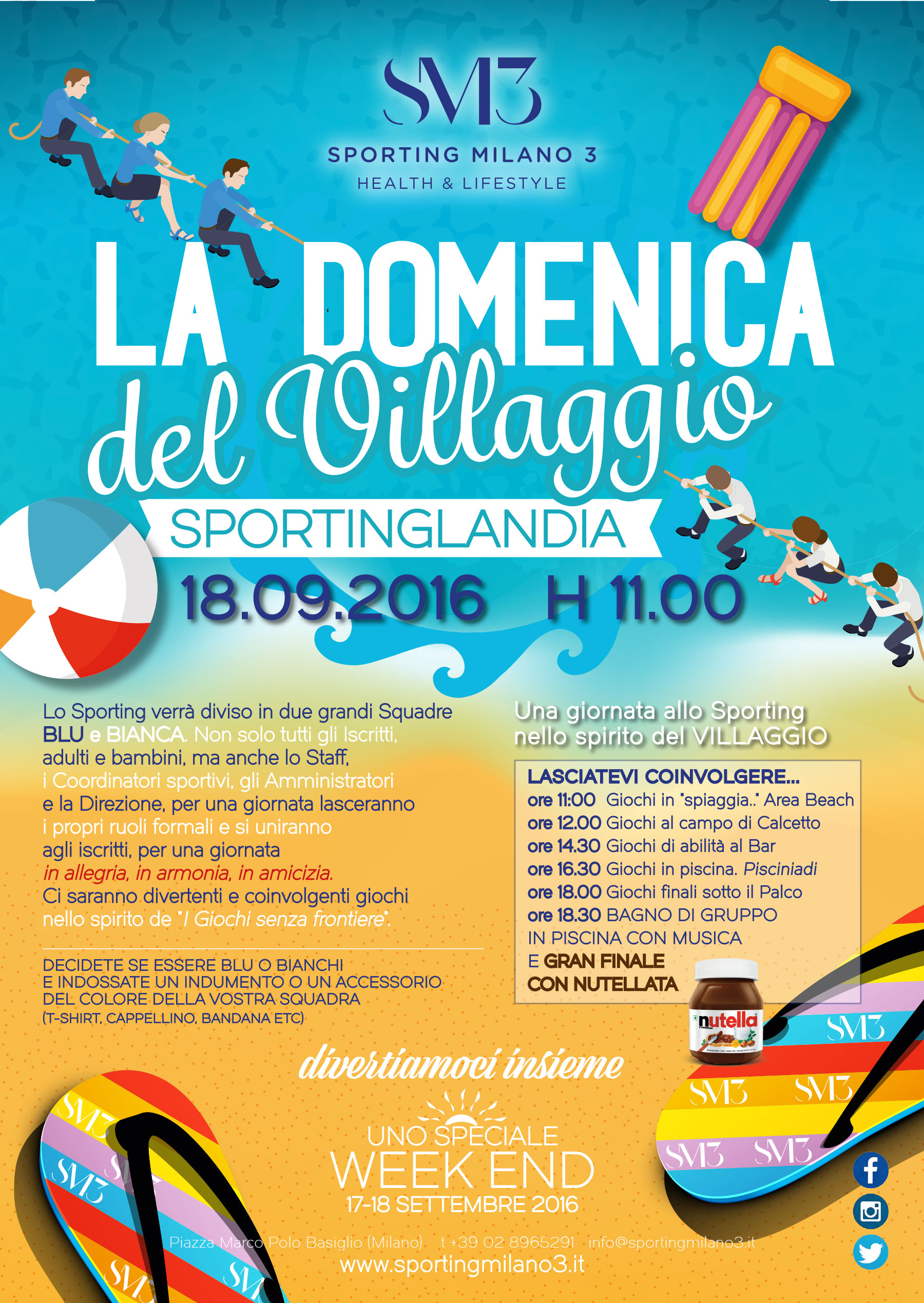 domenica del villaggio 18/09